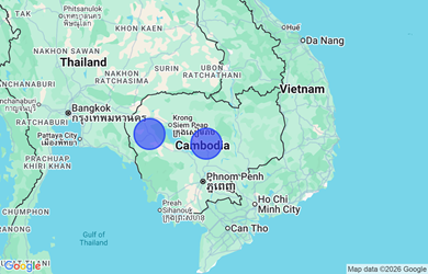 Target locations, Cambodia - Battambang, Kampong Thom