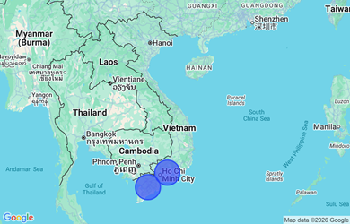 Target locations, Vietnam - Mekong Delta Region, Eastern South Region
