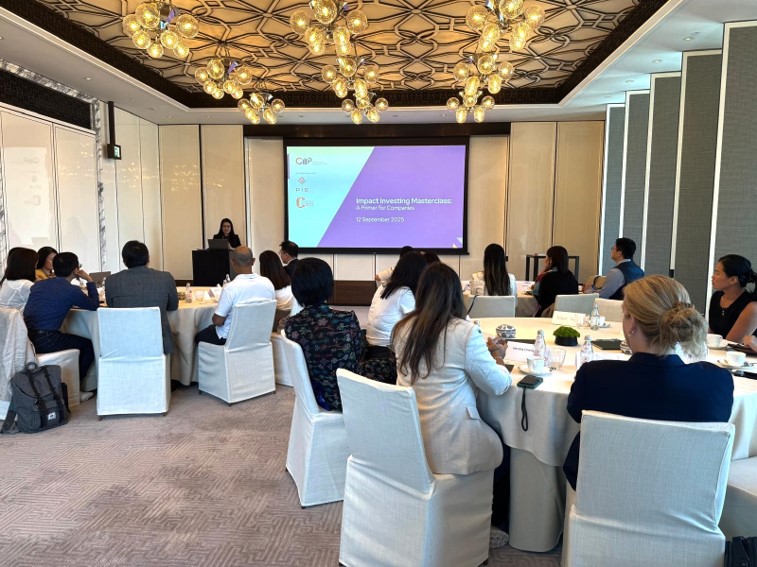 Impact Investing Masterclass in Hong Kong